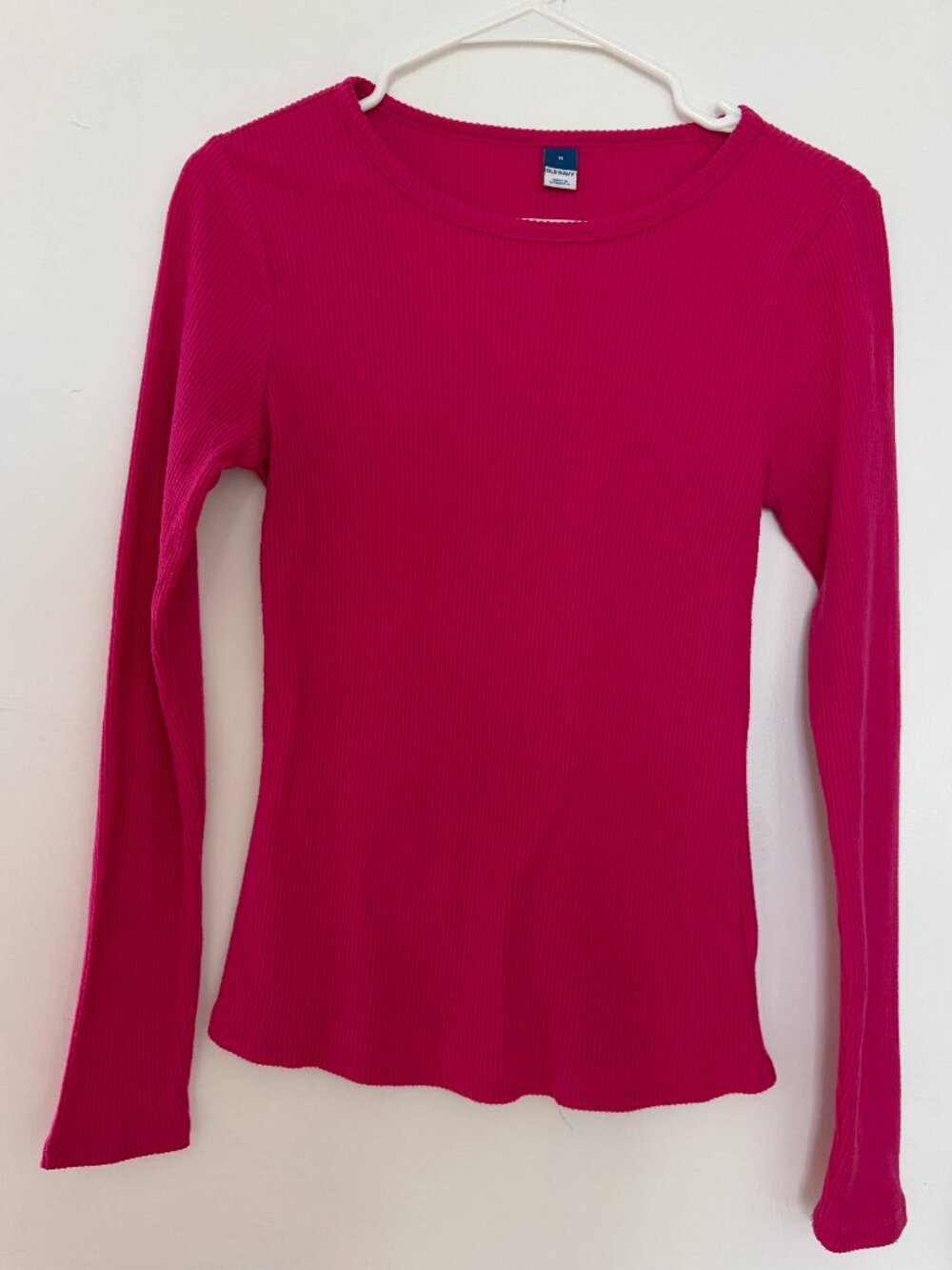 Old Navy Plush Long-Sleeve Crew-Neck T-Shirt - S